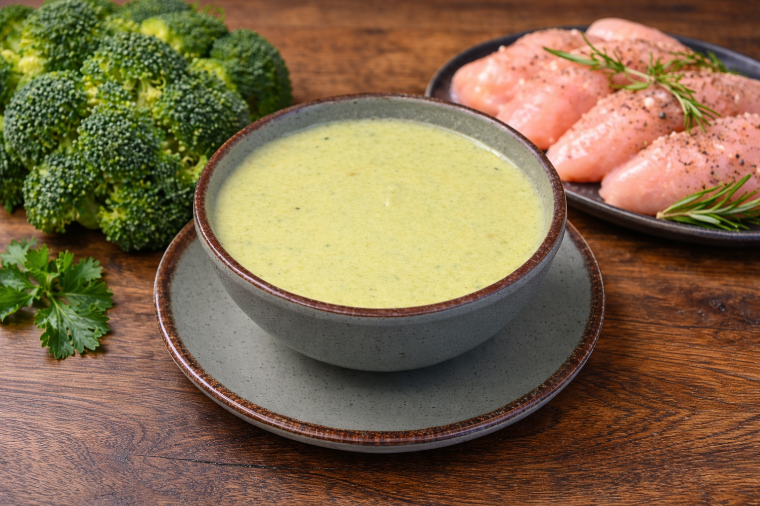 Cream of Chicken & Broccoli