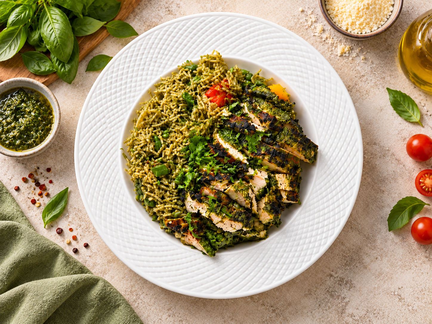 Thai Basil Rice Bowl
