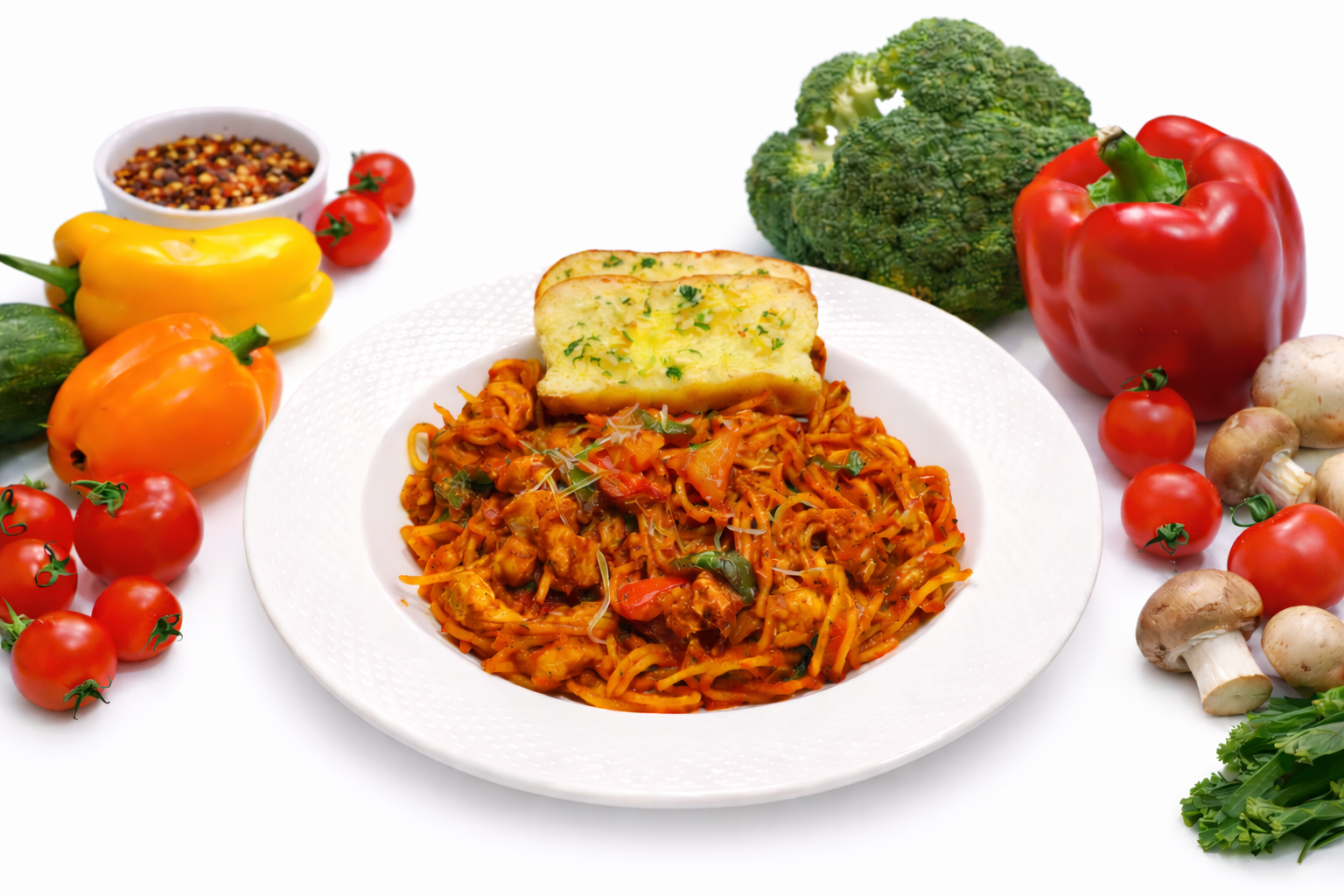 Delicious pasta dish